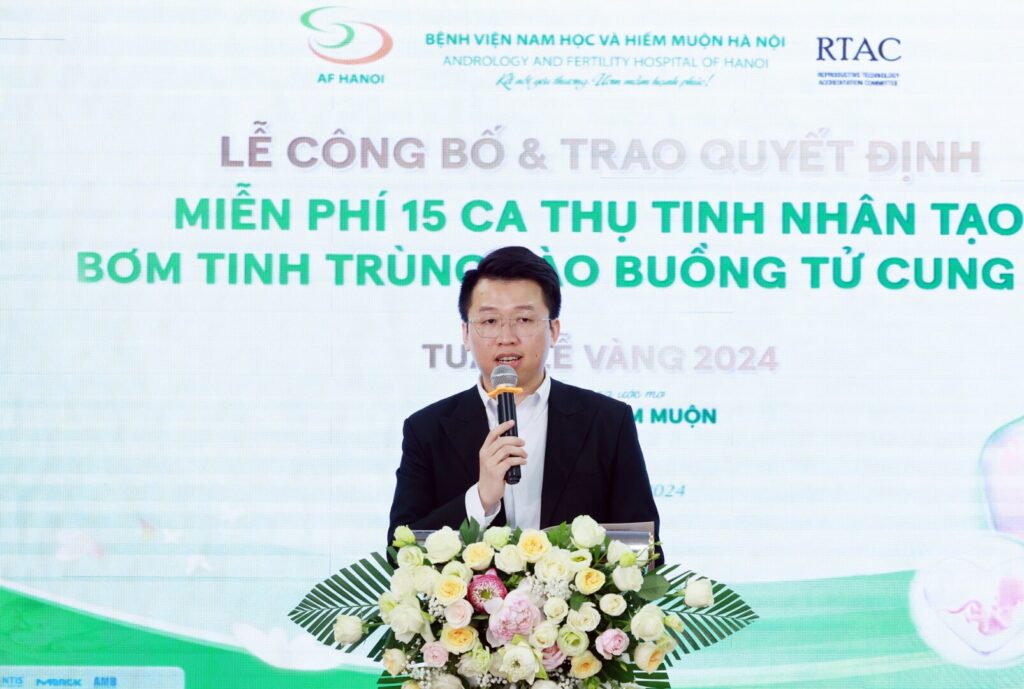 Bs Cki Nguyễn Thành Trung, Trưởng Khoa Khám Bệnh Công Bố Danh Sách Các Gia đình Nhận Hỗ Trợ Miễn Phí Thụ Tinh Nhân Tạo Iui Năm 2024