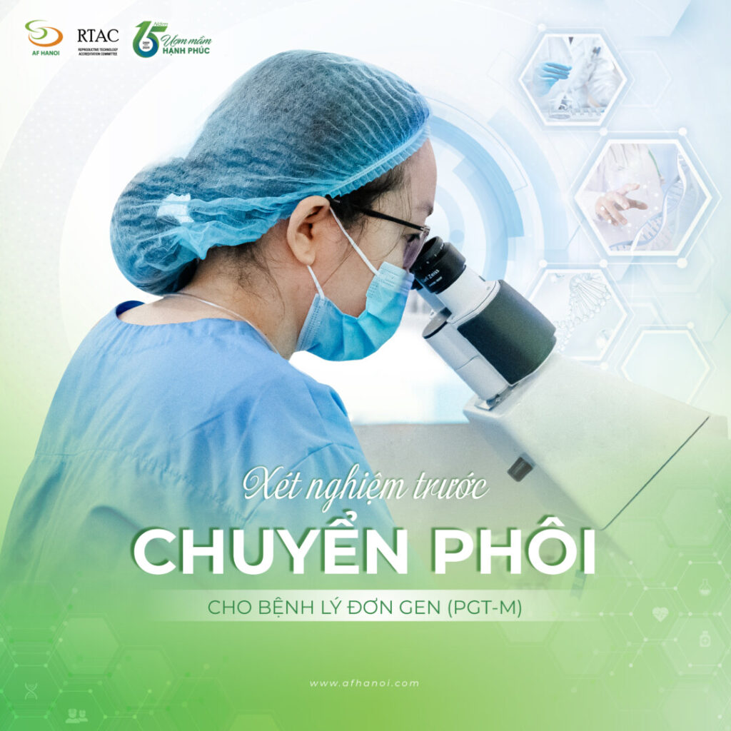 XÉt NghiỆm TrƯỚc ChuyỂn PhÔi Cho BỆnh LÝ ĐƠn Gen 01