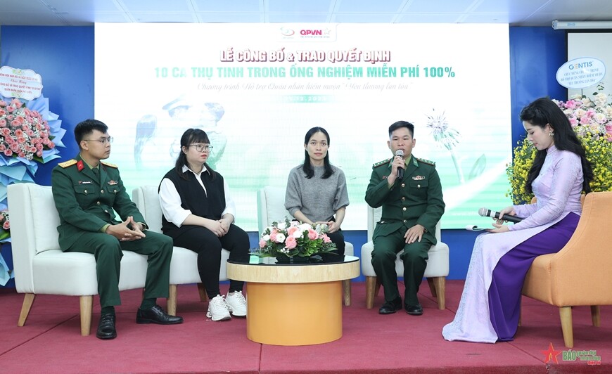 Các Gia đình Quân Nhân được Nhận Hỗ Trợ Làm Miễn Phí 100% Ivf Năm 2023 Chia Sẻ Những Khát Khao, Mong Mỏi Sớm đón được Con Yêu