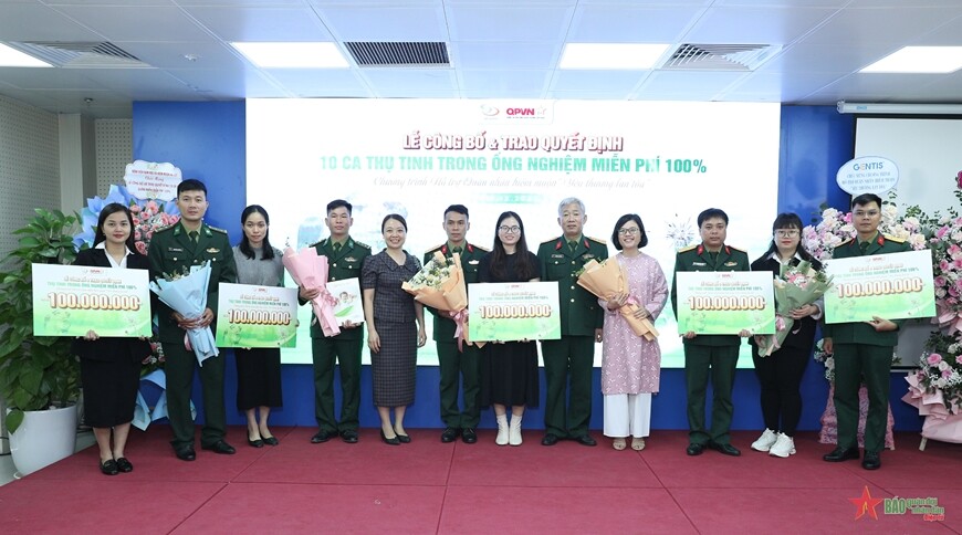 Niềm Hy Vọng Của Các Gia đình Quân Nhân Hiếm Muộn được Nhận Hỗ Trợ 100% Miễn Phí Ivf Năm 2023 Của Bệnh Viện Nam Học Và Hiếm Muộn Hà Nội