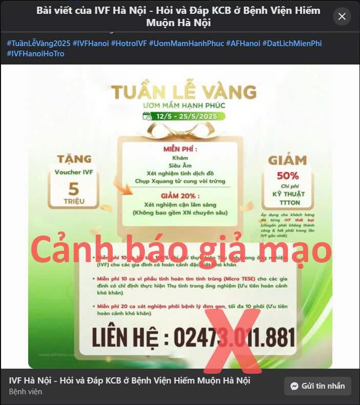 Giả Mạo Bv 12 05 2025