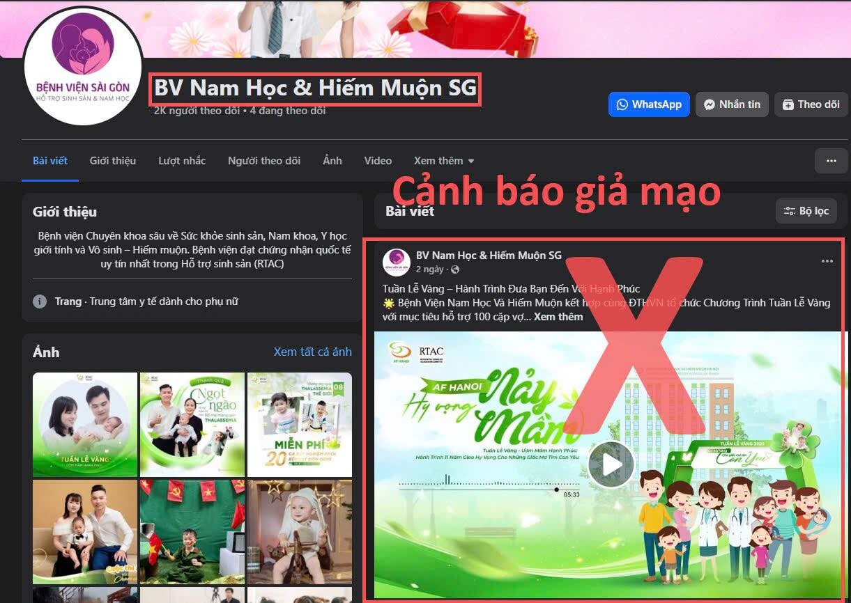 Giả Mạo Sg 2 12 05 2025