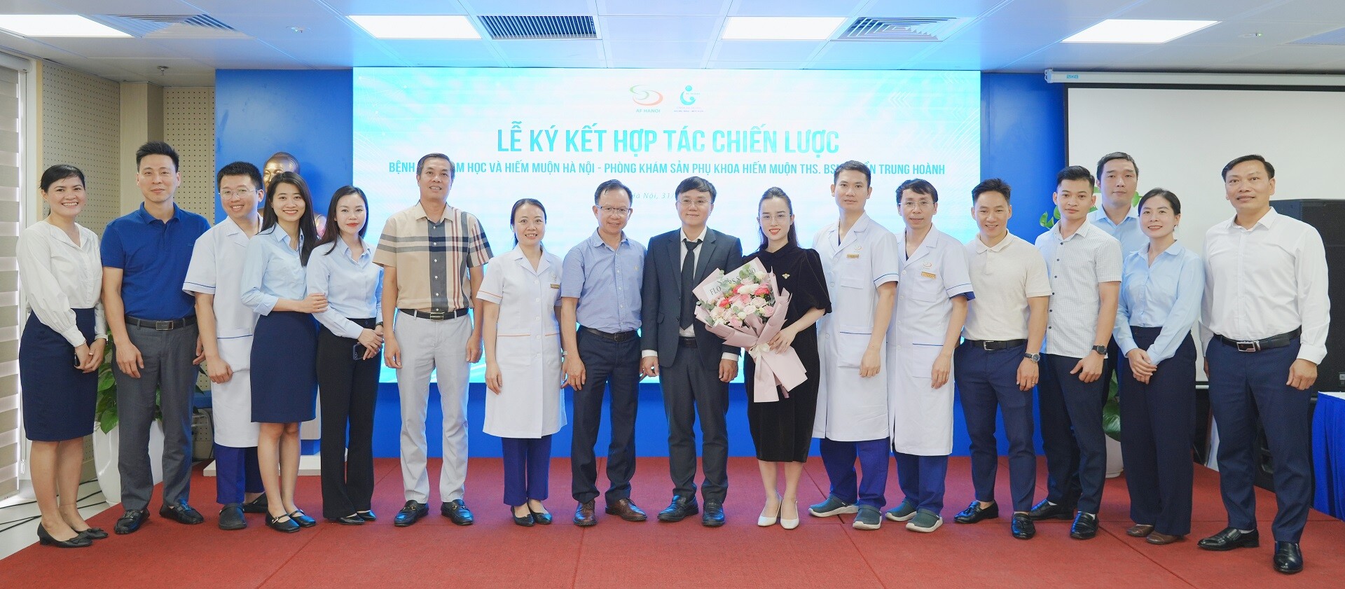 Af Hanoi Hợp Tác Chiến Lược Cùng Phòng Khám Sản Phụ Khoa Hiếm Muộn Ths Bsnt Trần Trung Hoành