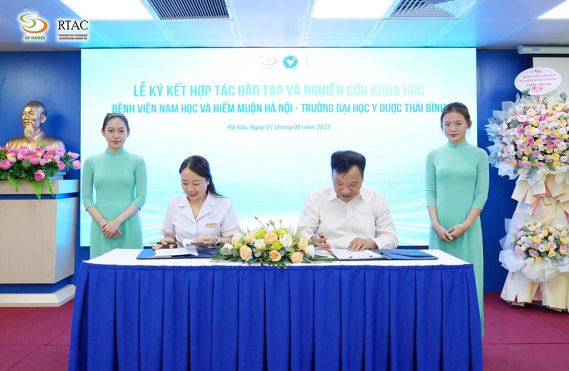 Ảnh Kí Kết Hợp Tác Đh Y Thái Bình (13)