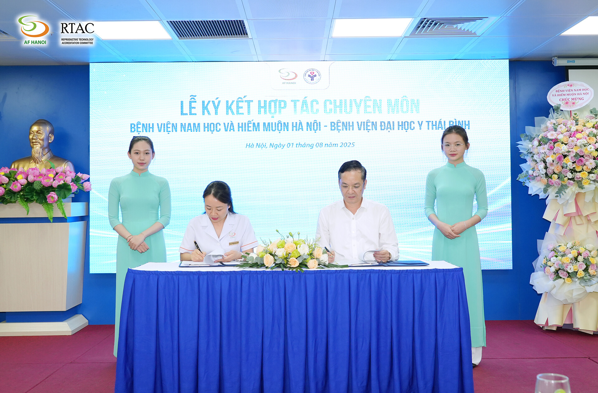 Ảnh Kí Kết Hợp Tác Đh Y Thái Bình (15)