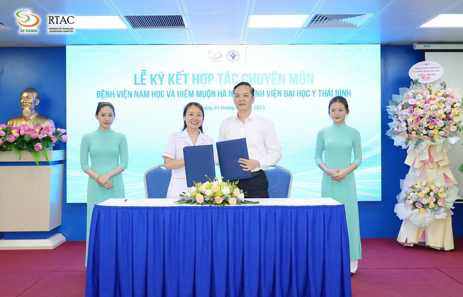 Ảnh Kí Kết Hợp Tác Đh Y Thái Bình (17)