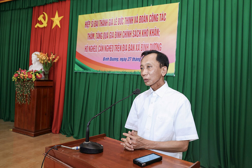 Hiệp Sĩ Đại Thánh Giá Lê Đức Thịnh Nói,
