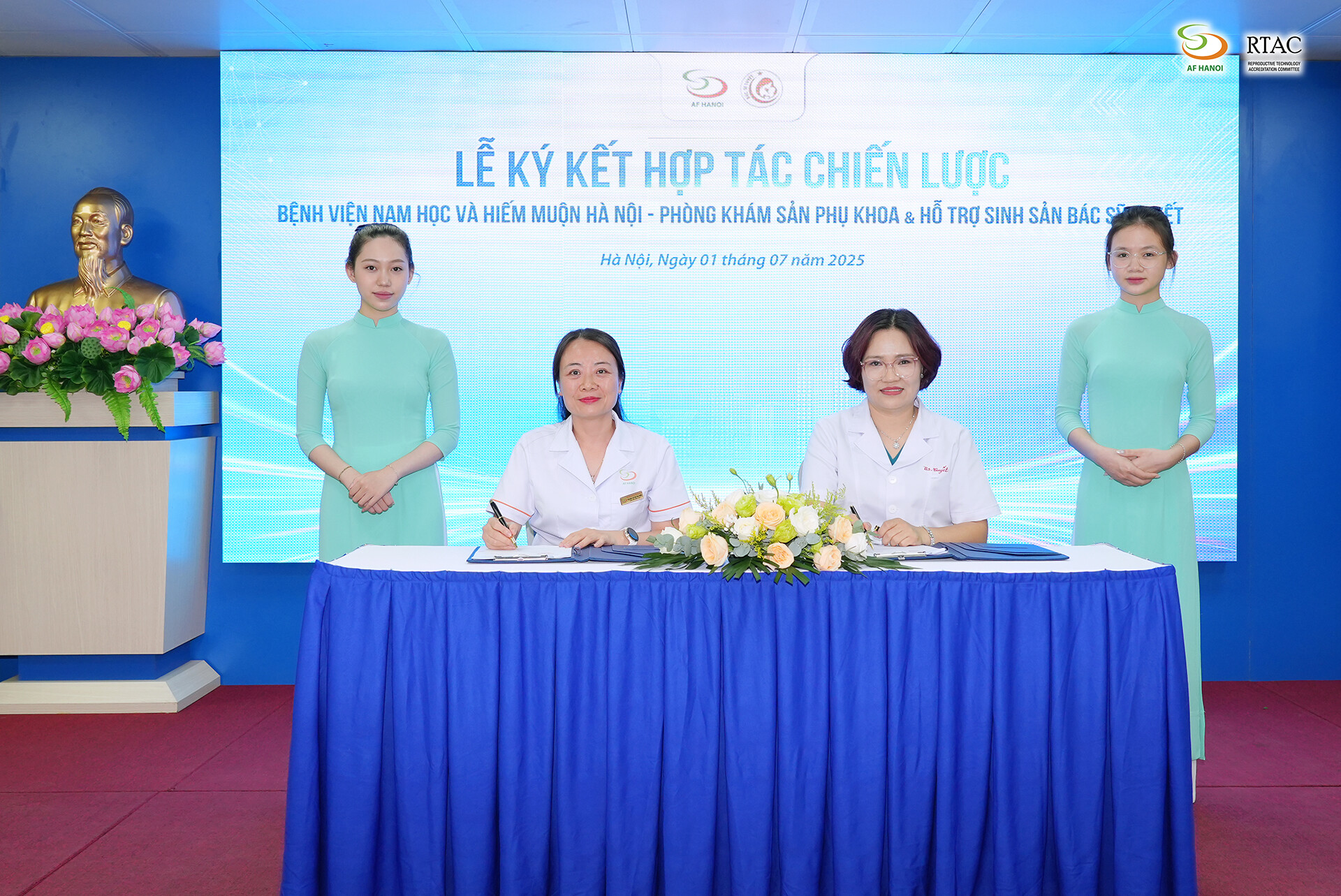 Lễ Ký Kết Hợp Tác Pk Bác Sĩ Tuyết Thái Bình (3)
