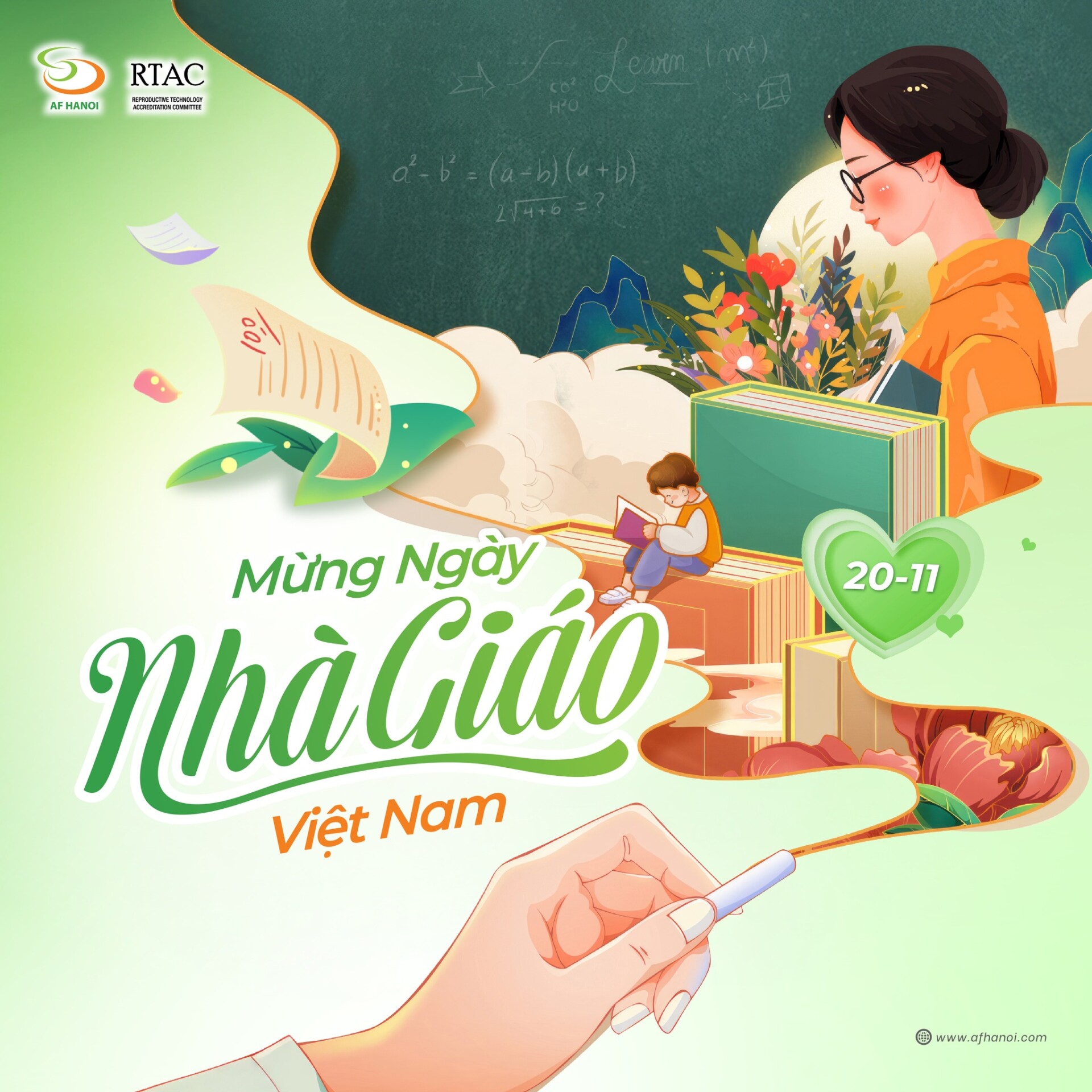 Chúc mừng Ngày Nhà giáo Việt Nam 20/11