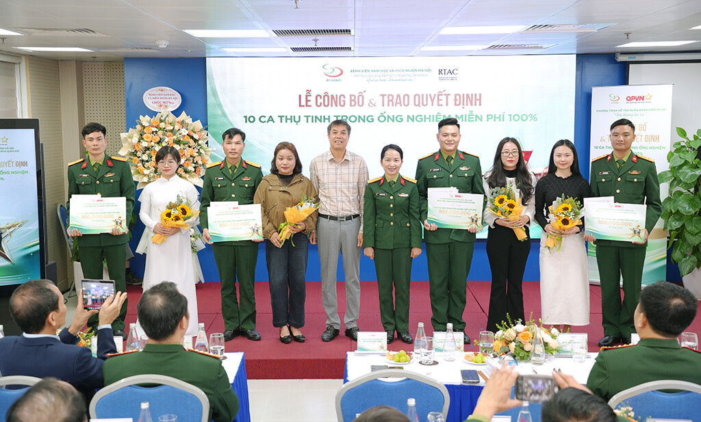 HỖ TrỢ 100% Chi PhÍ Ivf Cho QuÂn NhÂn HiẾm MuỘn (21)