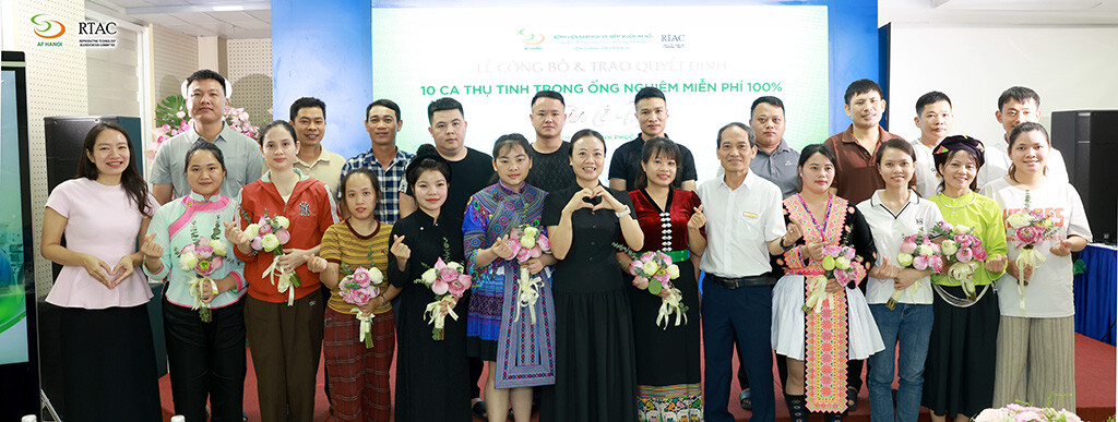 10 Gia đình Nhận Hạnh Phúc Trong Ngày Nhận Gói Hỗ Trợ 100% Chi Phí Ivf Tuần Lễ Vàng 2026