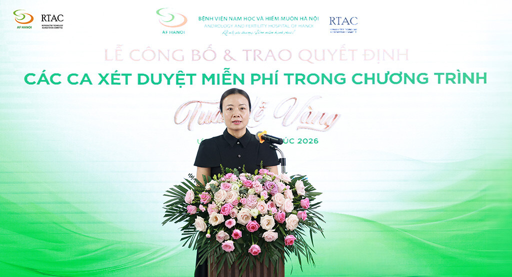 Ths Bs Lê Thị Thu Hiền Giám đốc Chuyên Môn Bệnh Viện Phát Biểu