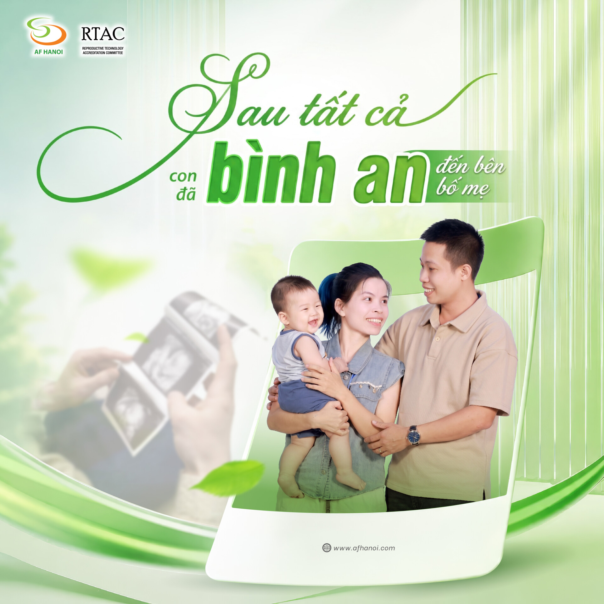 Không chỉ mong có con, mà mong một đứa trẻ khoẻ mạnh